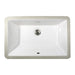 UM-19X11-W Bathroom/Bathroom Sinks/Undermount Bathroom Sinks