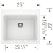 401927 Laundry Utility & Service/Laundry Utility & Service Sinks/Drop in Utility Sinks