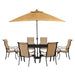 BRIGDN7PC-GLS-SU Outdoor/Patio Furniture/Patio Dining Sets