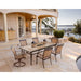 FNTDN7PCSWTN-2 Outdoor/Patio Furniture/Patio Dining Sets