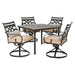 MCLRDN5PCSQSW4-TAN Outdoor/Patio Furniture/Patio Dining Sets