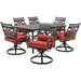 MCLRDN7PCSQSW6-CHL Outdoor/Patio Furniture/Patio Dining Sets