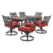 MCLRDN7PCSQSW6-CHL Outdoor/Patio Furniture/Patio Dining Sets
