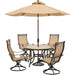 MONACO5PCSW-SU Outdoor/Patio Furniture/Patio Dining Sets