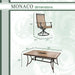 MONDN7PCSW-2 Outdoor/Patio Furniture/Patio Dining Sets