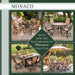MONDN7PCSW6-SU Outdoor/Patio Furniture/Patio Dining Sets