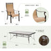 MONDN9PCG Outdoor/Patio Furniture/Patio Dining Sets