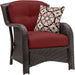 STRATHMERE6PCRED Outdoor/Patio Furniture/Patio Conversation Sets