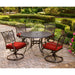 TRADDN5PCSW-RED Outdoor/Patio Furniture/Patio Dining Sets