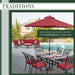 TRADDN7PCBR Outdoor/Patio Furniture/Patio Dining Sets
