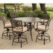 TRADDN7PCBR Outdoor/Patio Furniture/Patio Dining Sets