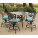 TRADDN7PCBR-BLU Outdoor/Patio Furniture/Patio Bar Furniture