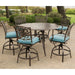 TRADDN7PCBR-BLU Outdoor/Patio Furniture/Patio Bar Furniture