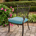 TRADDN9PC-BLU Outdoor/Patio Furniture/Patio Dining Sets