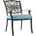 TRADDN9PC-BLU Outdoor/Patio Furniture/Patio Dining Sets