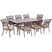 TRADDN9PCG Outdoor/Patio Furniture/Patio Dining Sets