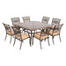 TRADDN9PCSQ Outdoor/Patio Furniture/Patio Dining Sets