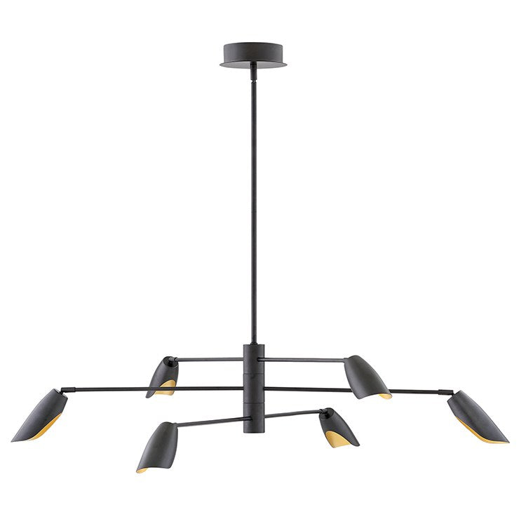 Product Image: FR35806BLK Lighting/Ceiling Lights/Chandeliers