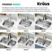 KBU14 Kitchen/Kitchen Sinks/Undermount Kitchen Sinks