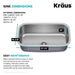 KBU14 Kitchen/Kitchen Sinks/Undermount Kitchen Sinks