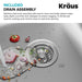 KBU14 Kitchen/Kitchen Sinks/Undermount Kitchen Sinks