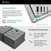 KHU102-33 Kitchen/Kitchen Sinks/Undermount Kitchen Sinks