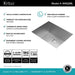 KHU24L Laundry Utility & Service/Laundry Utility & Service Sinks/Drop in Utility Sinks