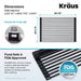 KRM-10BLACK Storage & Organization/Kitchen Storage/Sink & Under Sink Organizers