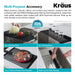 KRM-10BLACK Storage & Organization/Kitchen Storage/Sink & Under Sink Organizers