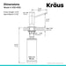 KSD-41SS Kitchen/Kitchen Sink Accessories/Kitchen Soap & Lotion Dispensers