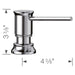 442516 Kitchen/Kitchen Sink Accessories/Kitchen Soap & Lotion Dispensers