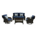 STRATH4PCSW-LS-NVY Outdoor/Patio Furniture/Patio Conversation Sets