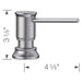 442517 Kitchen/Kitchen Sink Accessories/Kitchen Soap & Lotion Dispensers