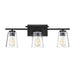 8-1020-3-BK Lighting/Wall Lights/Vanity & Bath Lights