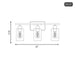 8-2149-3-11 Lighting/Wall Lights/Vanity & Bath Lights