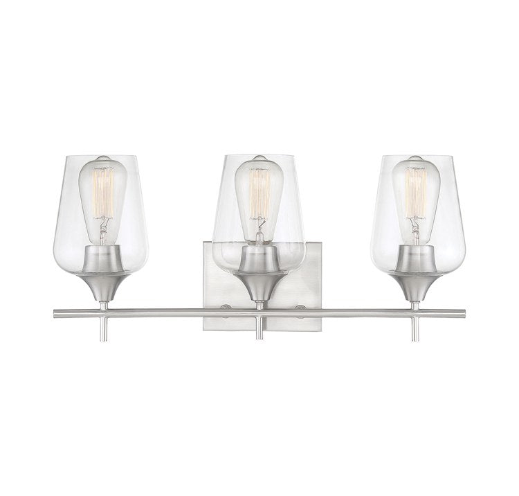 Product Image: 8-4030-3-SN Lighting/Wall Lights/Vanity & Bath Lights