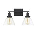 8-9130-2-BK Lighting/Wall Lights/Vanity & Bath Lights