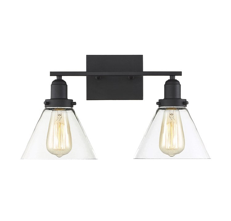 Product Image: 8-9130-2-BK Lighting/Wall Lights/Vanity & Bath Lights