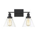 8-9130-2-BK Lighting/Wall Lights/Vanity & Bath Lights
