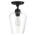 6-4037-1-BK Lighting/Ceiling Lights/Flush & Semi-Flush Lights