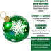 FFRS018-ORN1-GN Holiday/Christmas/Christmas Outdoor Decor