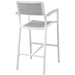 EEI-1740-WHI-LGR-SET Outdoor/Patio Furniture/Patio Bar Furniture