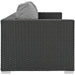 EEI-1860-CHC-GRY Outdoor/Patio Furniture/Outdoor Sofas