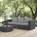 EEI-1860-CHC-GRY Outdoor/Patio Furniture/Outdoor Sofas