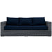 EEI-1874-GRY-NAV Outdoor/Patio Furniture/Outdoor Sofas