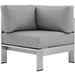 EEI-2264-SLV-GRY Outdoor/Patio Furniture/Outdoor Sofas