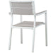EEI-1749-WHI-LGR-SET Outdoor/Patio Furniture/Patio Dining Sets