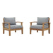 EEI-1819-NAT-GRY-SET Outdoor/Patio Furniture/Patio Conversation Sets