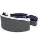 EEI-1997-GRY-NAV-SET Outdoor/Patio Furniture/Outdoor Daybeds