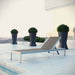 EEI-2247-SLV-GRY Outdoor/Patio Furniture/Outdoor Chaise Lounges